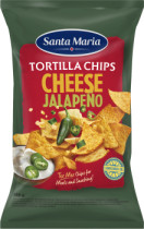 Santa Maria Tortilla Chips Cheese Jalapeño