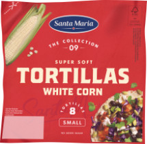 Santa Maria White Corn Tortilla Small 8-pack